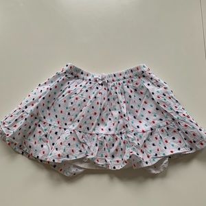 Polka dot skirt
